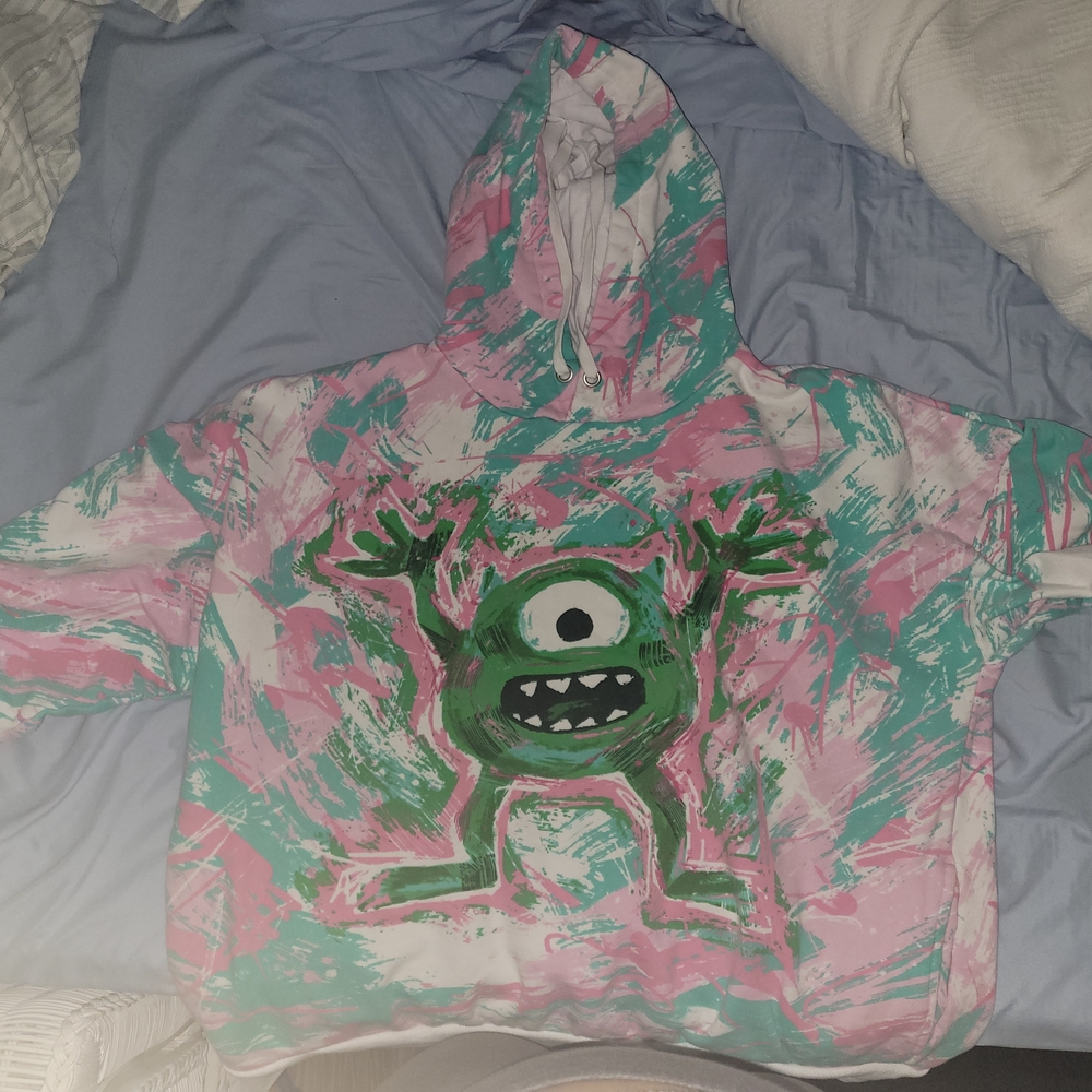 Disney Mike wizowsky animated hoodie